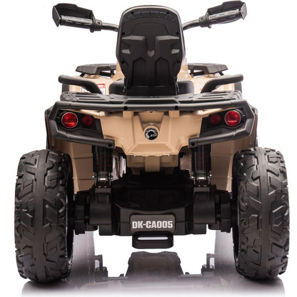 Can Am Outlander 24V 4x4 2-Seater Ride on Car - Khaki