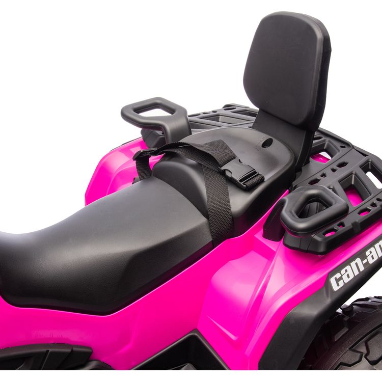 Can Am Outlander 24V 4x4 2-Seater Ride on Car - Pink
