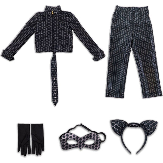 Cat Noir Child Dress Up - Size 9/10 Years