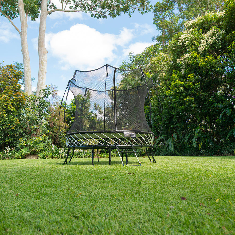 Compact Round Trampoline
