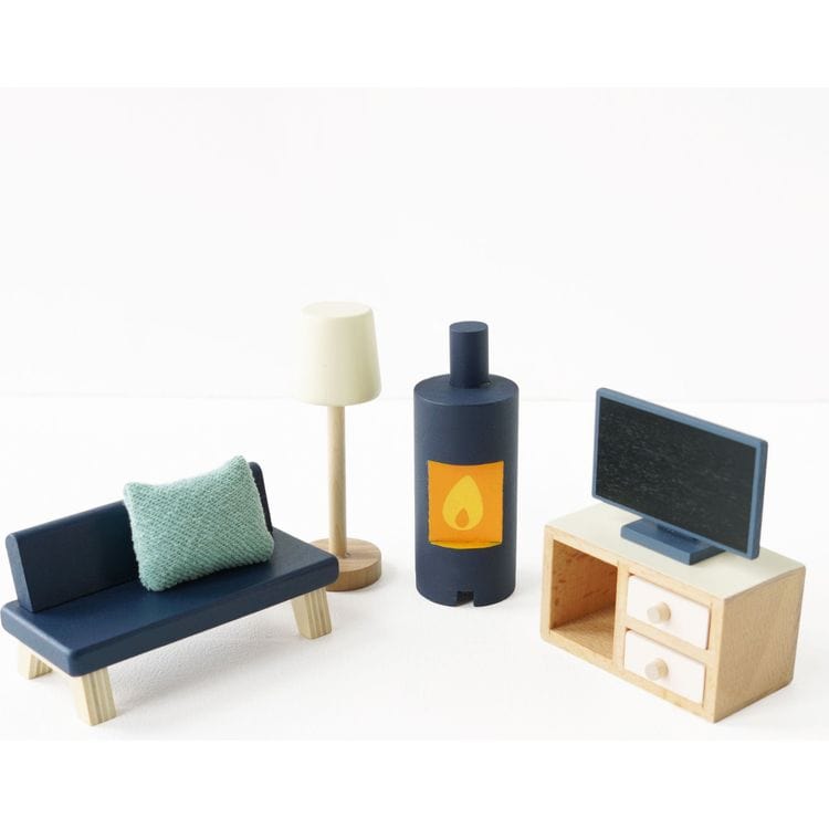 Complete Dollhouse Furniture Set