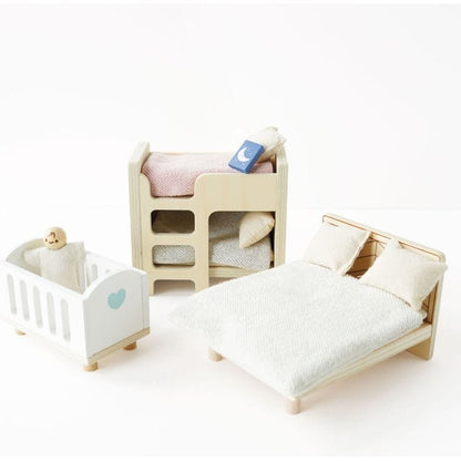 Complete Dollhouse Furniture Set
