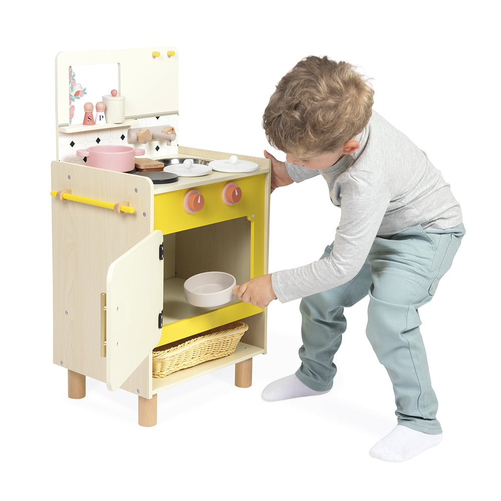Cottage Chic Compact Cooker Kitchen