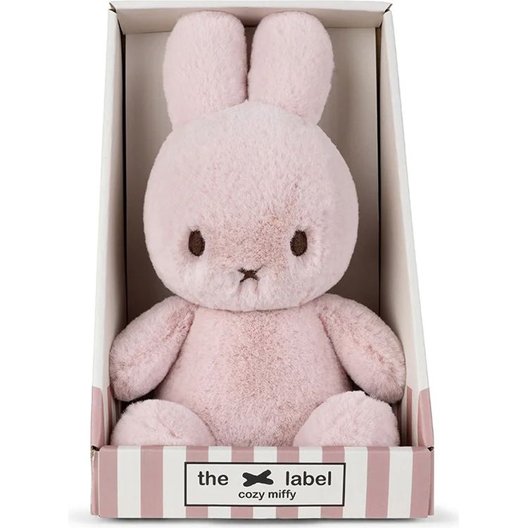 Cozy 9" Miffy Plush in Giftbox  - Soft Pink