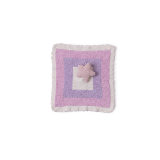 CozyChic Baby Space Star Lovey - Dusty Rose Multi