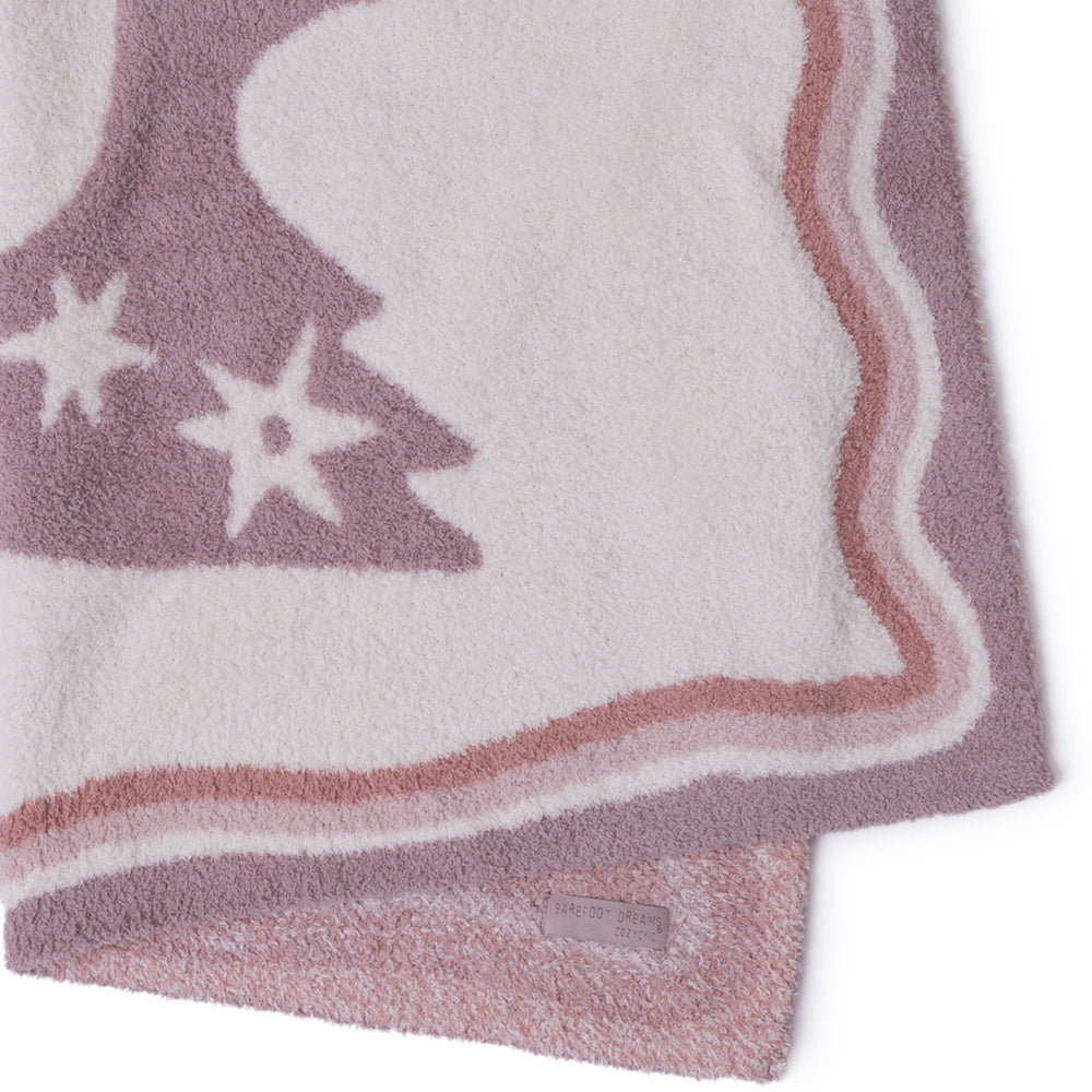 CozyChic Desert Bird Receiving Blanket - Teaberry Multi