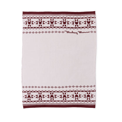 CozyChic Disney Mickey Fair Isle Throw
