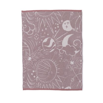 CozyChic Stellar Stroller Blanket - Dusty Mauve Multi