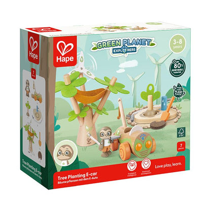 Electric Wind Turbine Car Toy