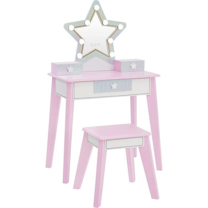 Fantasy Fields Little Princess Star Vanity with LED Mirror