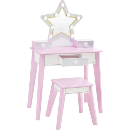 Fantasy Fields Little Princess Star Vanity with LED Mirror