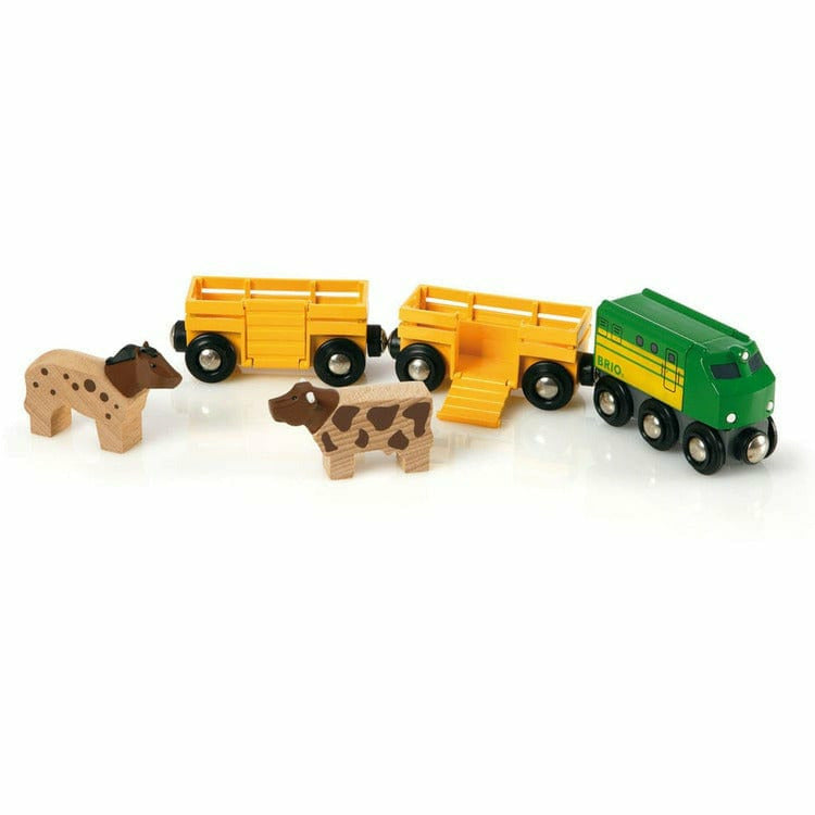 Farm Animal Toy Train
