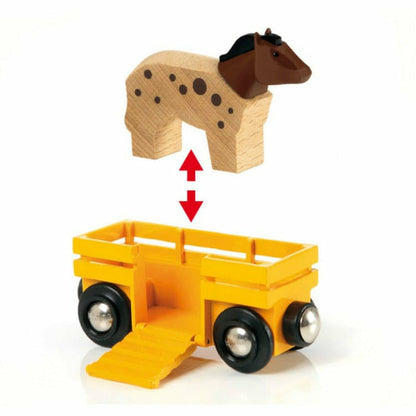 Farm Animal Toy Train