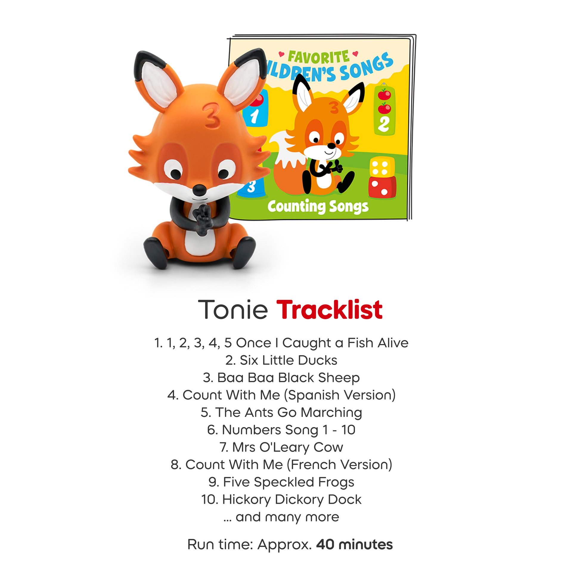 Favorite Children's Songs: Counting Songs Tonie