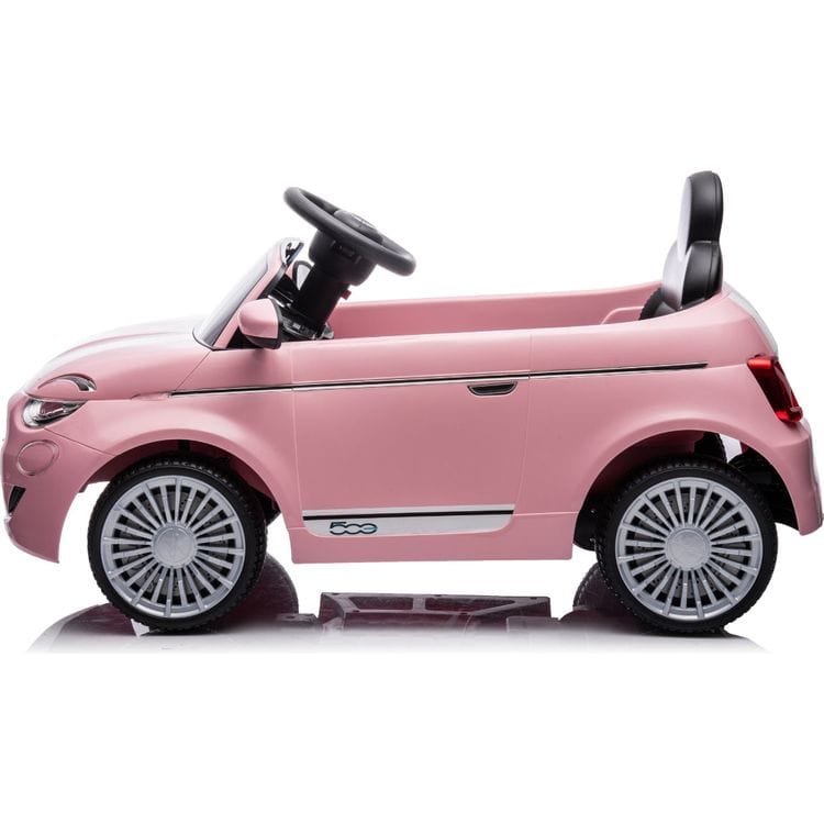 Fiat 500 12V Ride On Car - Pink