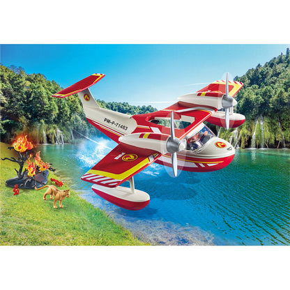 Firefighting Seaplane Playset