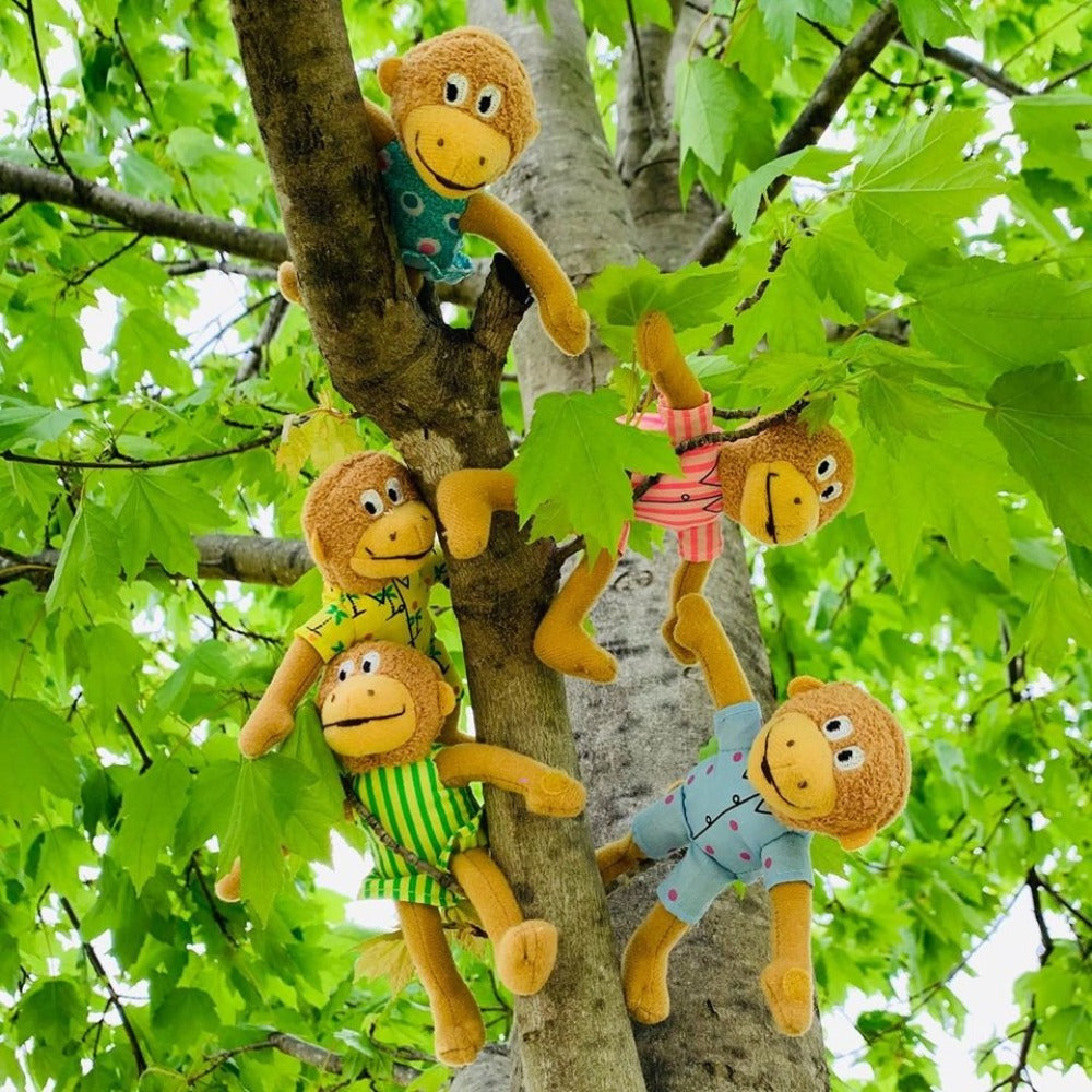 Five Little Monkeys Finger Puppet Playset