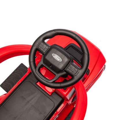 Ford Raptor 3-in-1 Push Ride On Toy Car - Red