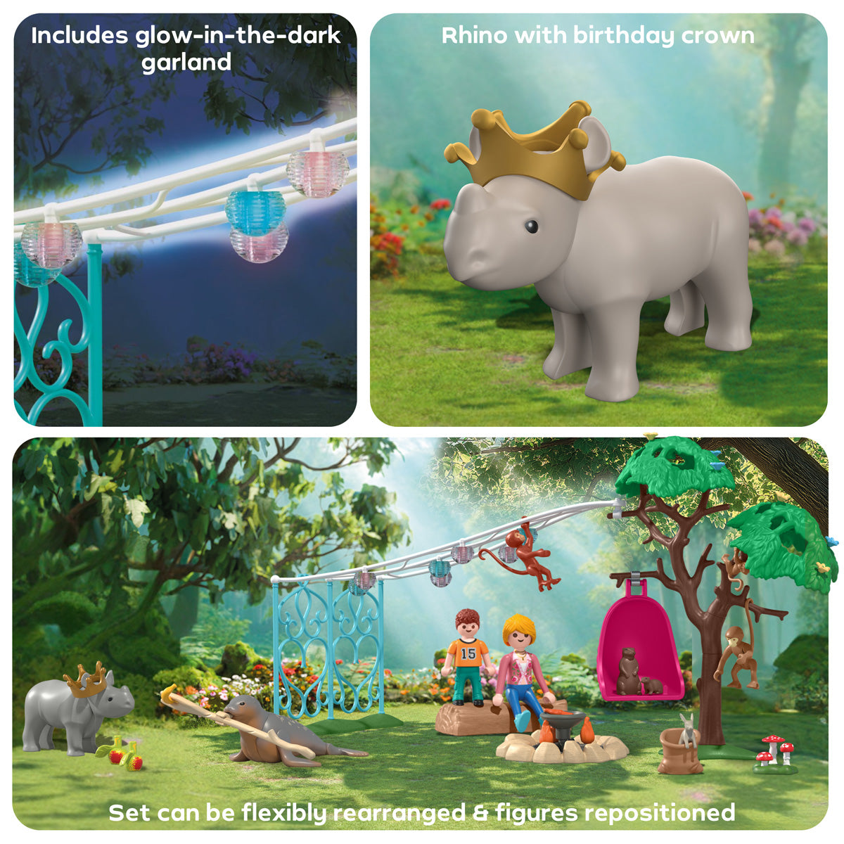 Forest Birthday Party Fun Playset