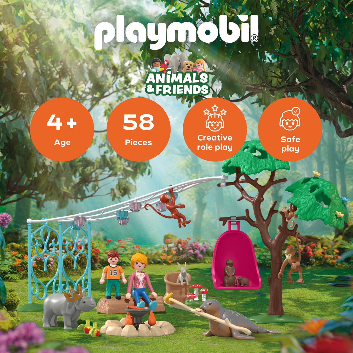 Forest Birthday Party Fun Playset