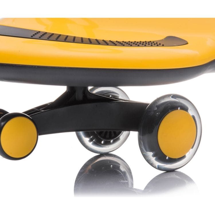Freddo Toys Swing Car with Flashing Wheels - Yellow