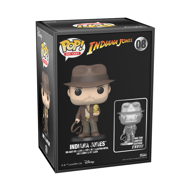 Funko POP! Die-Cast Indiana Jones with Idol