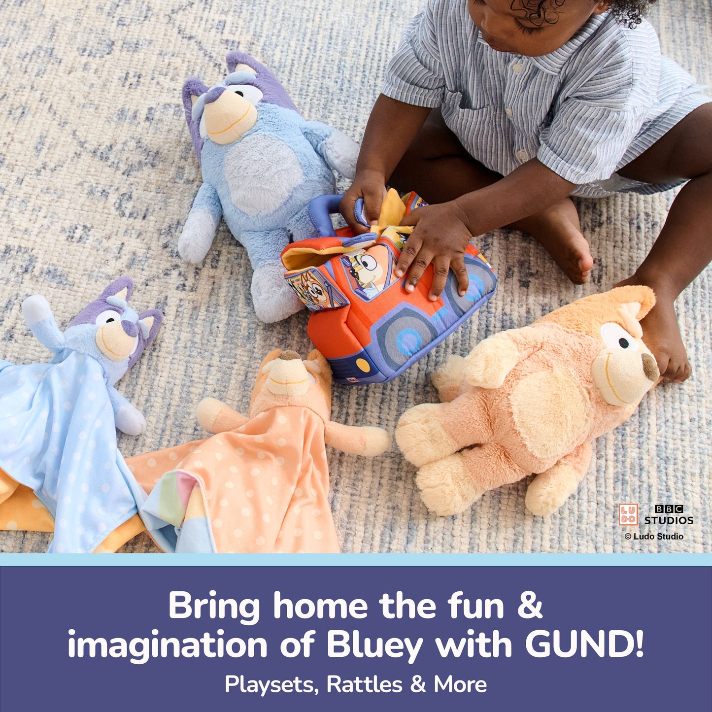 GUND Bingo Oh So Snuggly Plush - 12.5”