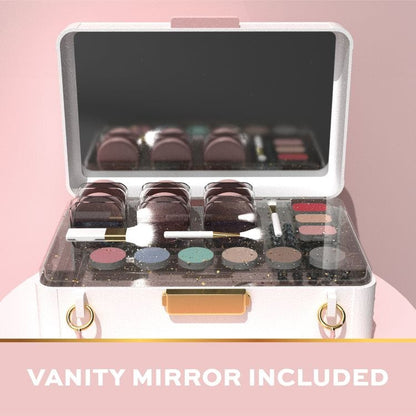 Glitz & Glam Portable Vanity Makeup Case