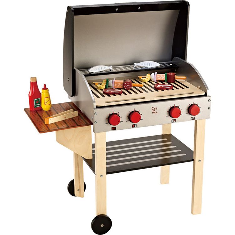 Gourmet Pretend Play Grill with Food Accessories