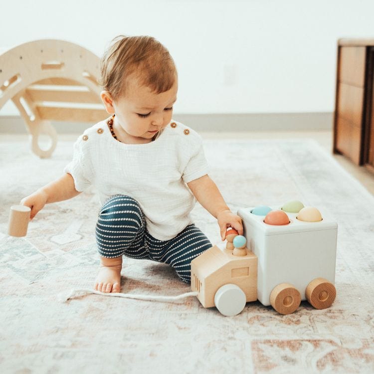 Hammer Time Wood Pull Toy