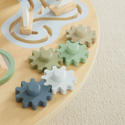 Hi-Lo Wood Activity Table
