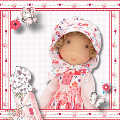 Holly Hobbie - Pink Girl Dollset