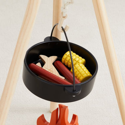 Home on the Range Pretend Play Wood Camping Set