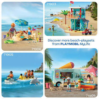Ice Cream Truck with Surf Shop Playset