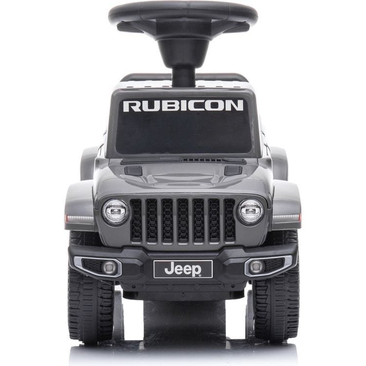 Jeep Rubicon Foot to Floor Ride On - Grey