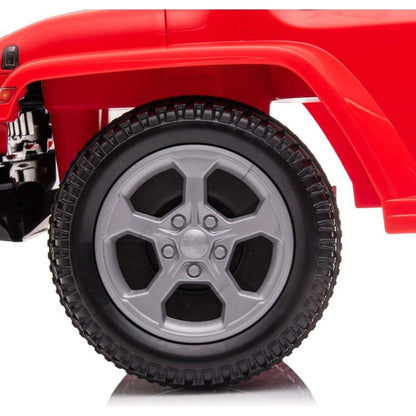 Jeep Rubicon Foot to Floor Ride On - Red
