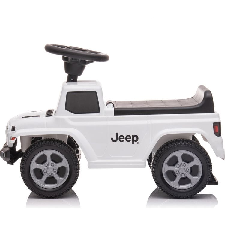 Jeep Rubicon Foot to Floor Ride On - White