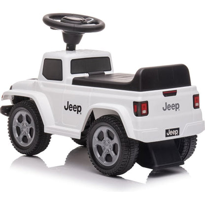 Jeep Rubicon Foot to Floor Ride On - White