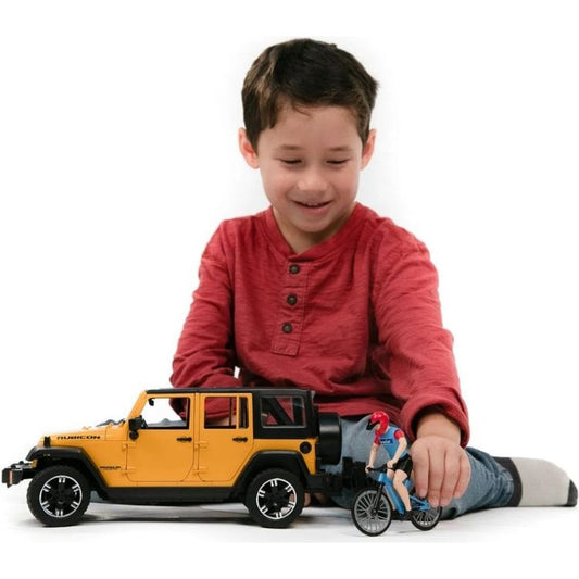 Jeep Wrangler Rubicon with Mountain Bike & Figurine