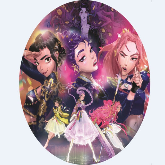 K-Pop Demon Hunters - For The Fans! 500 Piece Puzzle