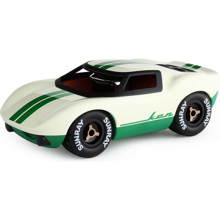 Ken Cline Toy Car - White