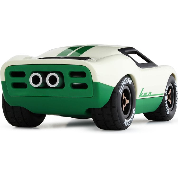 Ken Cline Toy Car - White