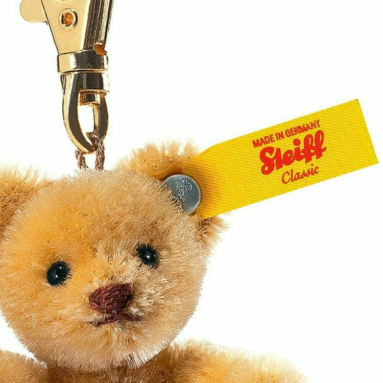 Keyring Mini Teddy Bear, Wheat Blonde