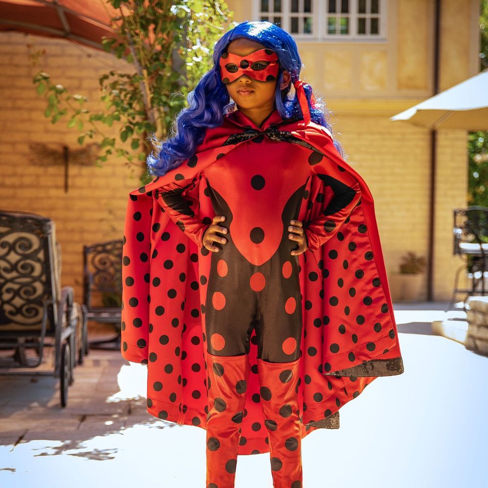 Ladybug 10th Anniversary Child Dress Up - Size 7/8 Years
