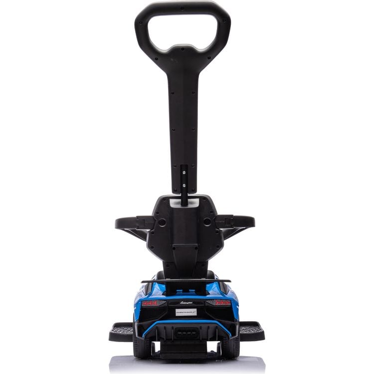 Lamborghini 3-in-1 Push Ride On Toy Car - Blue