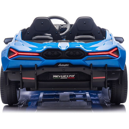 Lamborghini Revuelto 24V 2 -Seater Ride on Car - Blue