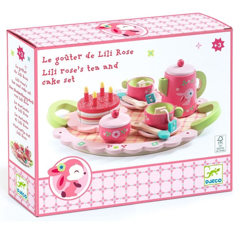 Lili Rose Tea Party Pretend Play Set
