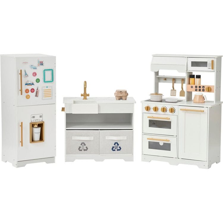 Little Chef Atlanta Modular Play Kitchen - White/Gold