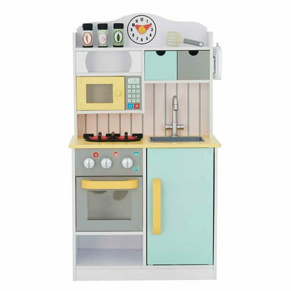 Little Chef Florence Classic Play Kitchen - White/Green & Yellow
