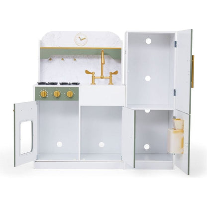 Little Chef Versailles Deluxe Play Kitchen - Olive Green
